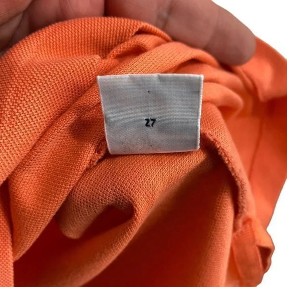 Polo Ralph Lauren Golf Shirt Men's Size L‎ Coral Embroidered Sea Island